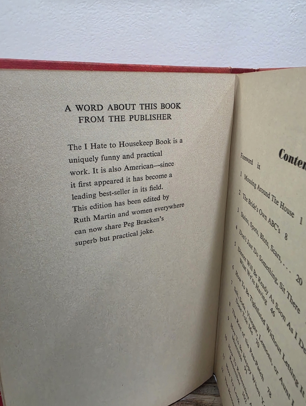 1963 "I hate Housekeeping" Hardcover Book - Picture 8 of 9